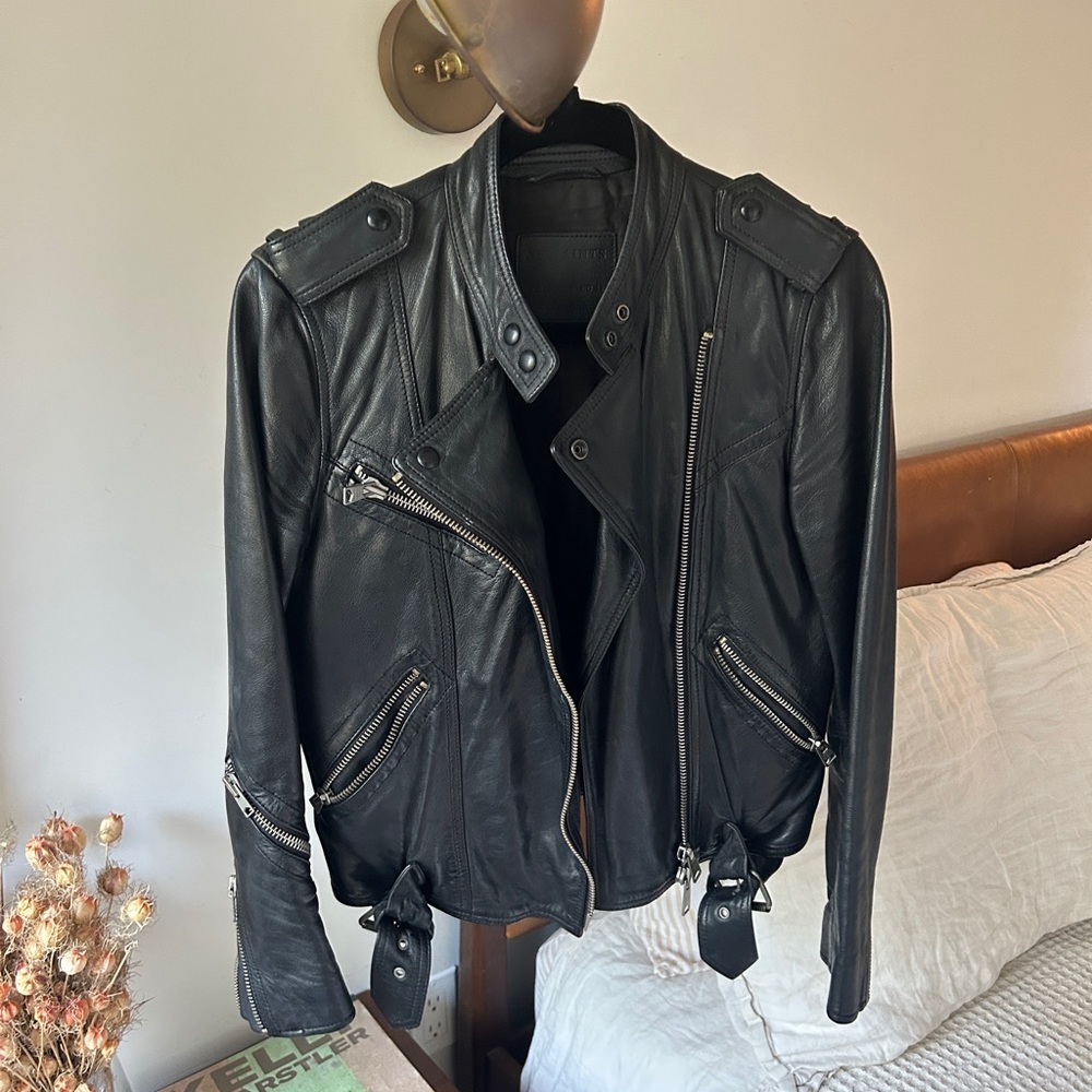 ALL SAINTS LEATHER JACKET